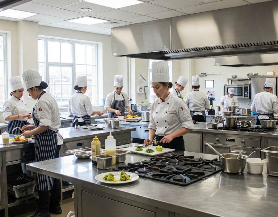 Read more about the article How Culinary School Prepares You for the Pressure of Real Kitchens